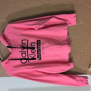 Calvin klein crop hoodie